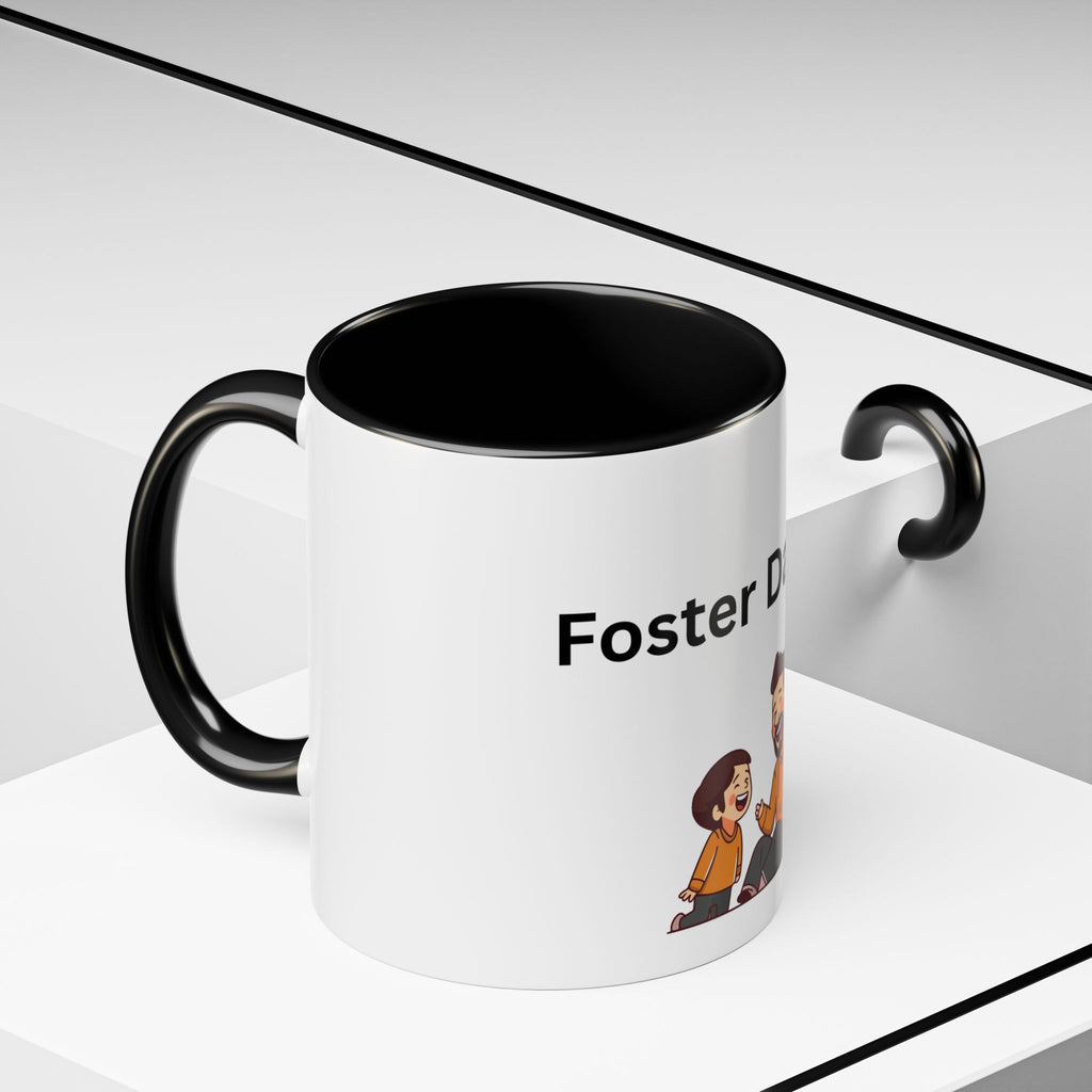 Foster Dad Era Accent Coffee Mug (11, 15oz)