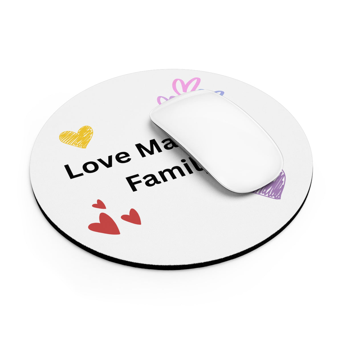 Love Makes A Family Mouse Pad