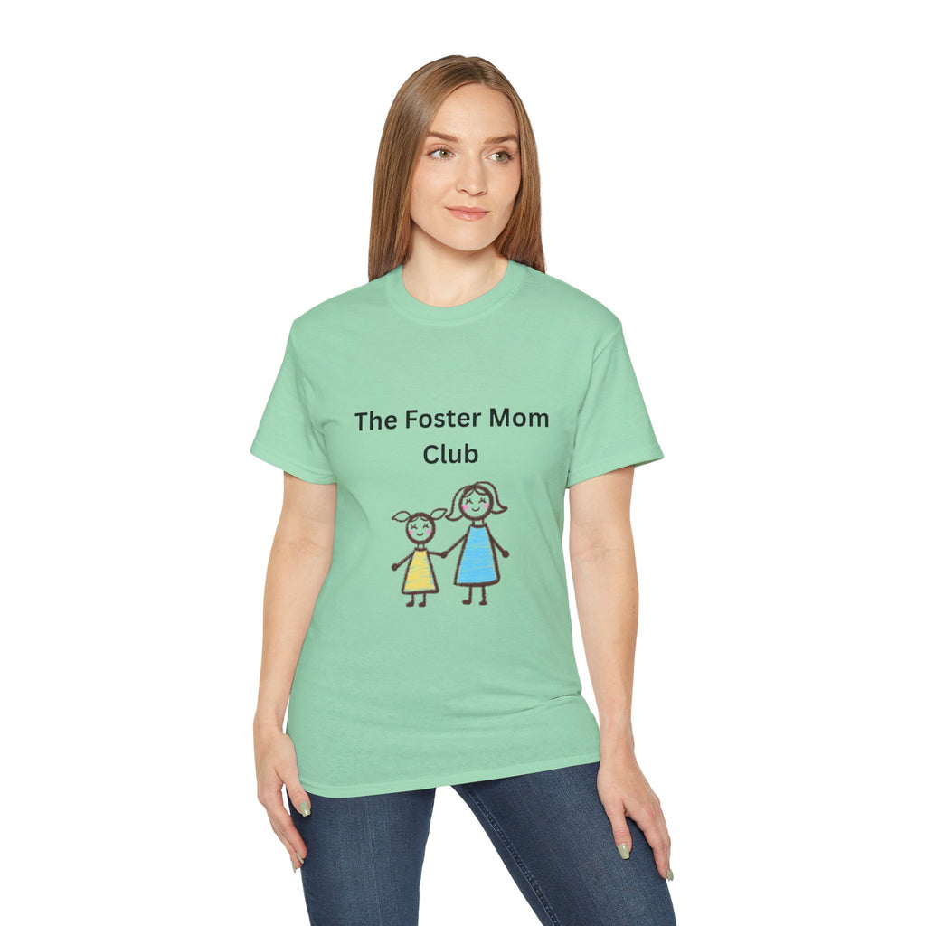 Foster Mom Club T-Shirt – Foster Mom Gift, Foster Care Awareness Tee