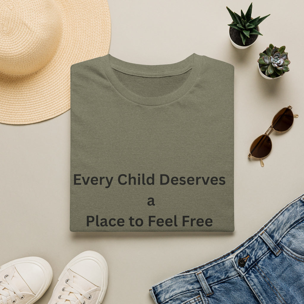 Every Child Deserves a Place to Feel Free Tee