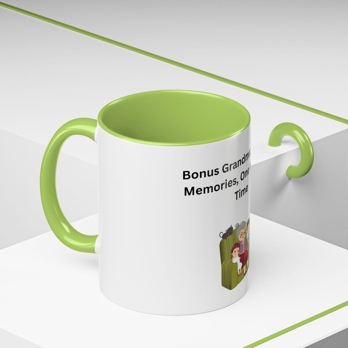 Bonus Grandma Coffee Mug – Foster Grandparent Gift, Foster Care Family Mug (11oz, 15oz)