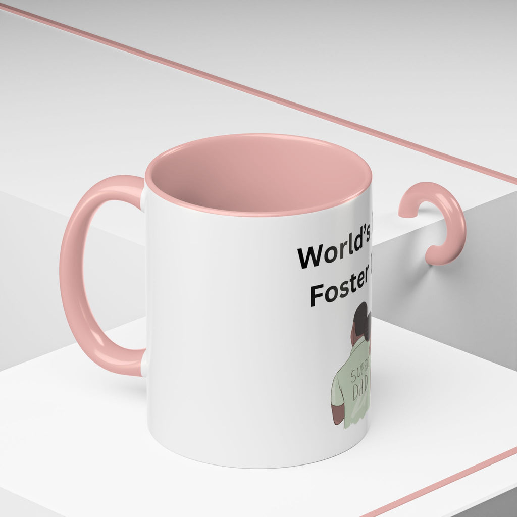 Worlds Best Dad Accent Coffee Mug (11, 15oz)