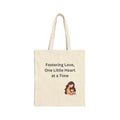 Fostering Love Canvas Tote Bag – Foster Parent Gift, Foster Care Awareness Bag