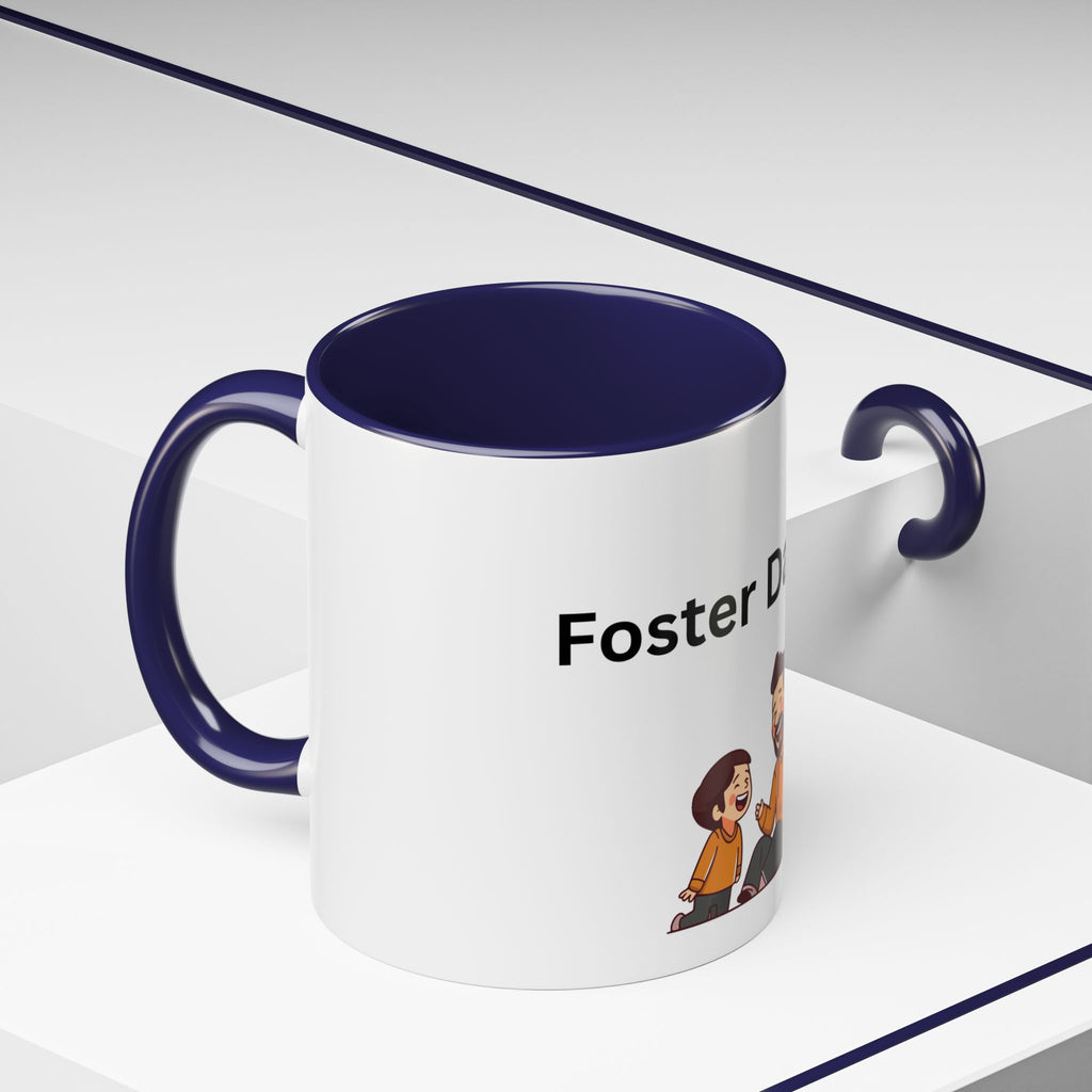 Foster Dad Era Accent Coffee Mug (11, 15oz)