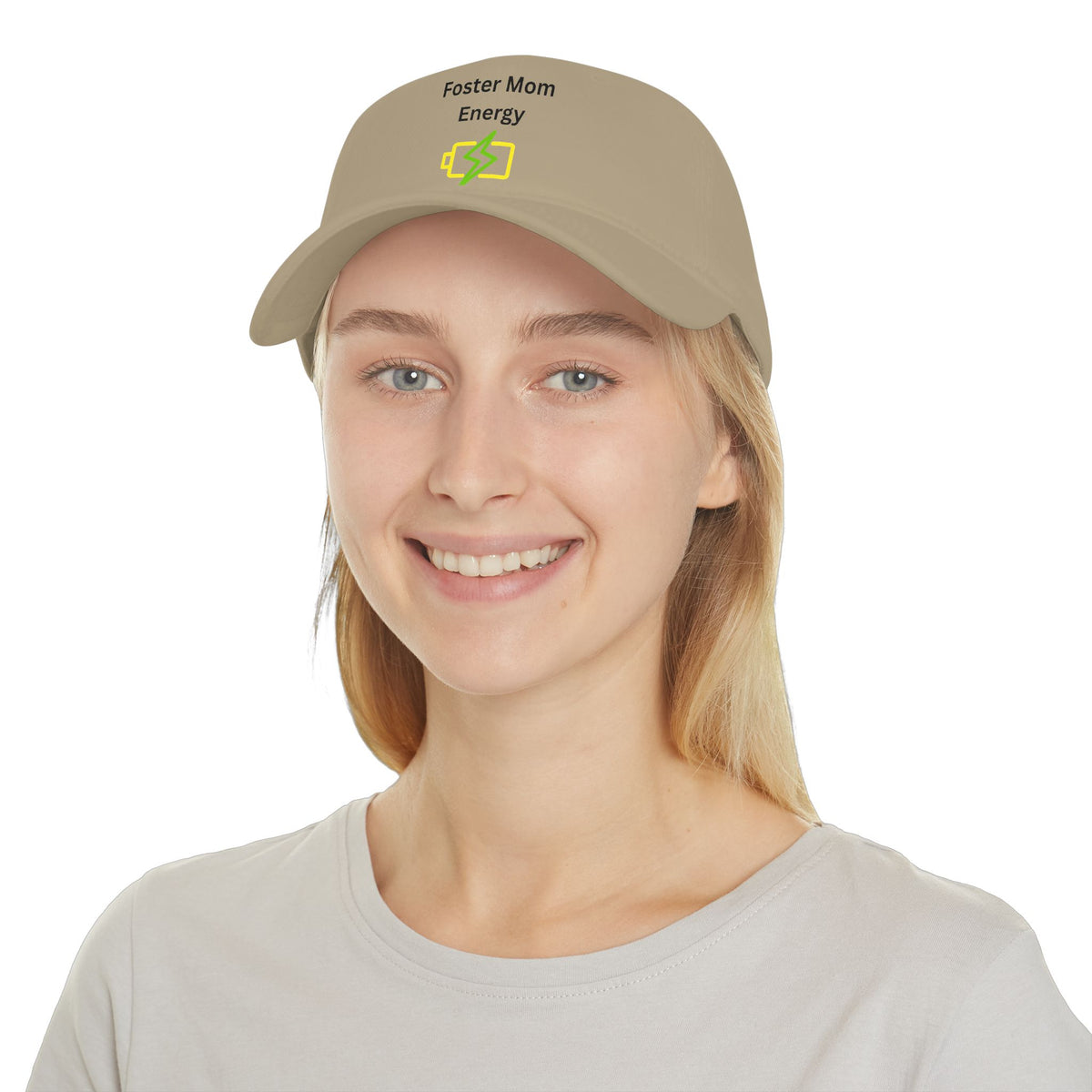 Foster Mom Energy Low Profile Baseball Cap