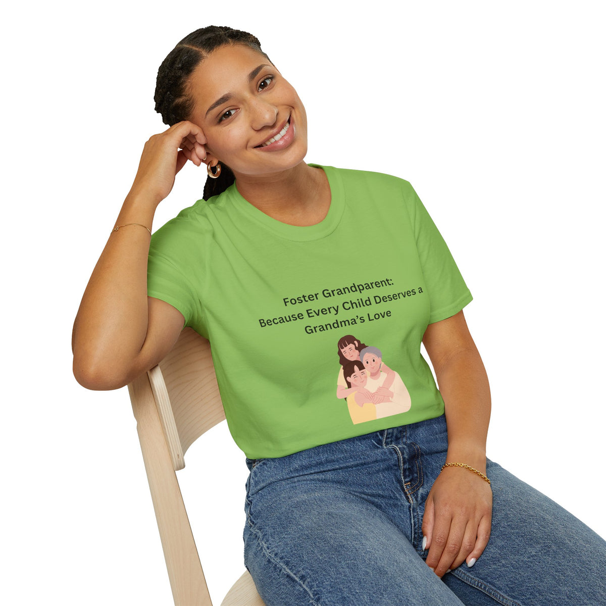 Foster Grandma: Unisex Softstyle T-Shirt