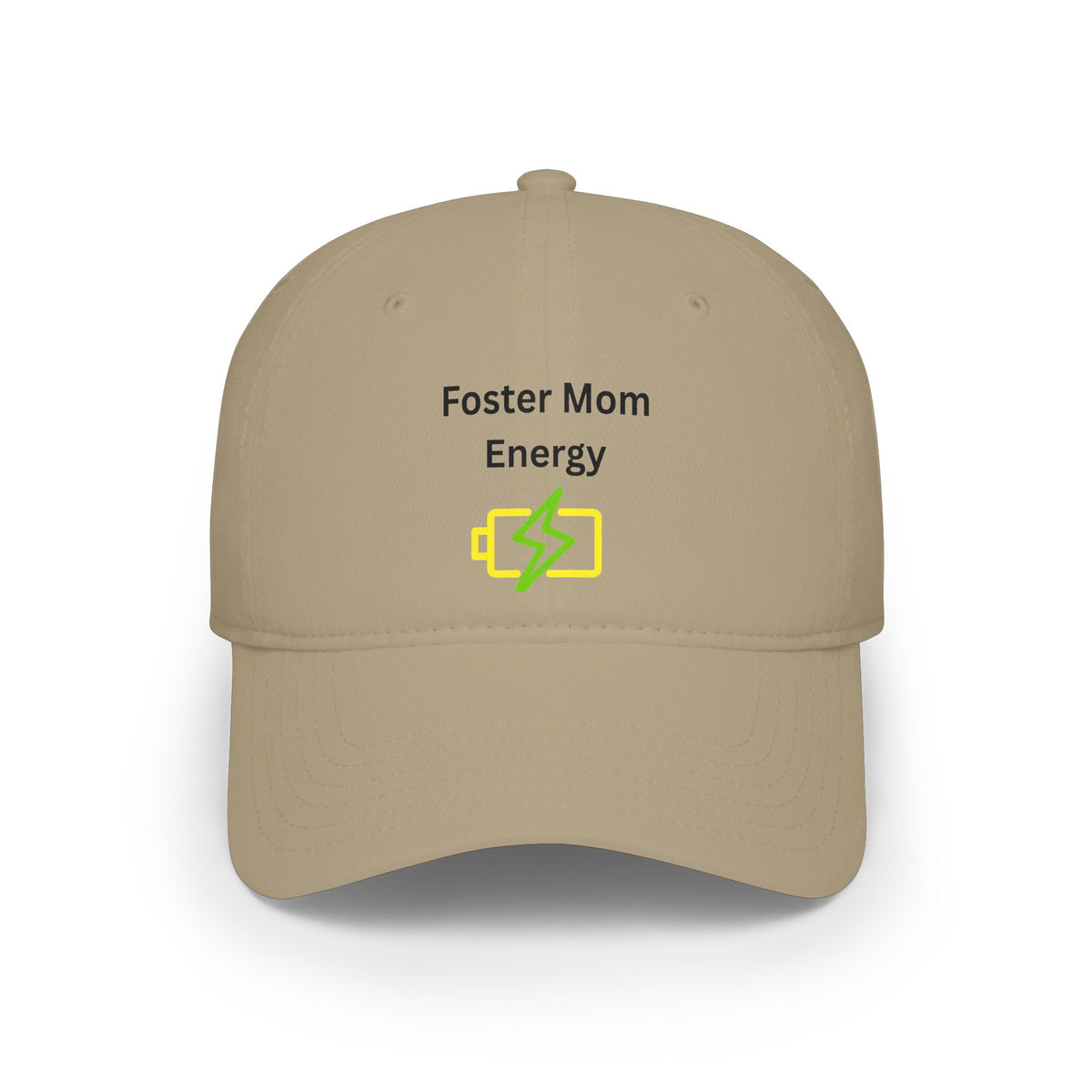 Foster Mom Energy Low Profile Baseball Cap