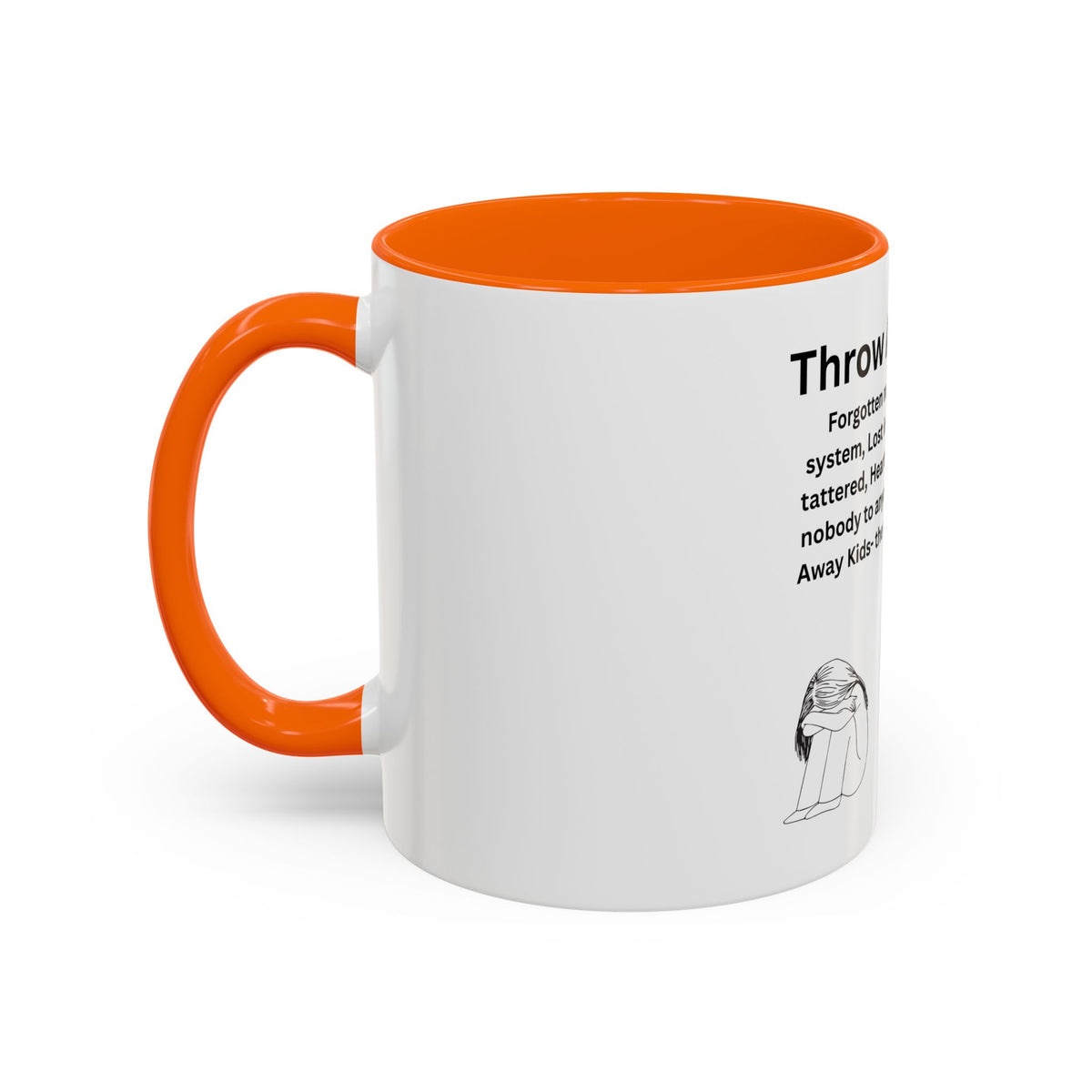 Throw away Kids Coffee Mug (11, 15oz)