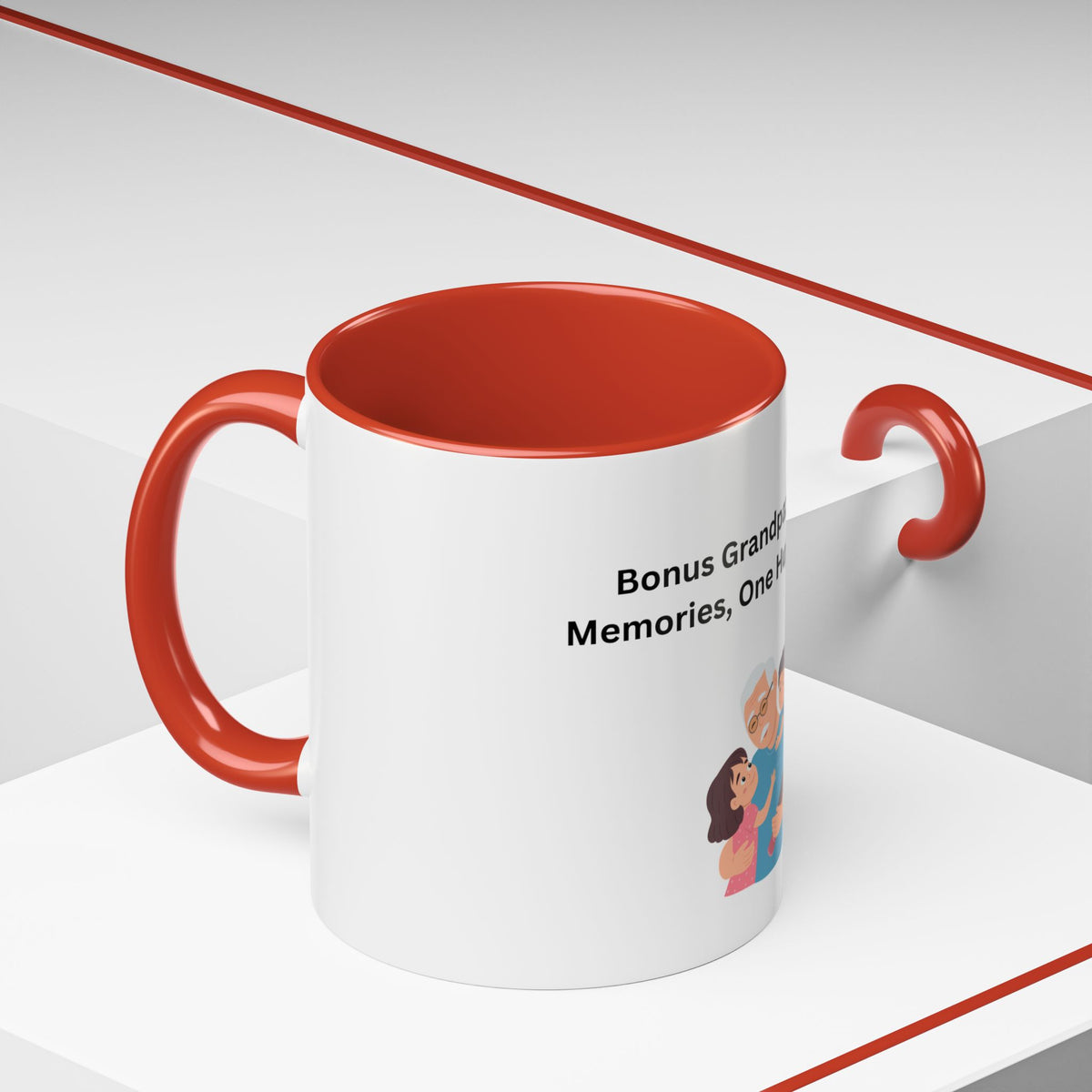 Bonus Grandpa Coffee Mug – Foster Grandparent Gift, Foster Care Family Mug (11oz, 15oz)