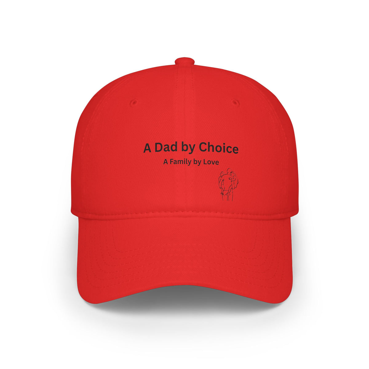 Dad By Choice Low Profile Baseball Cap