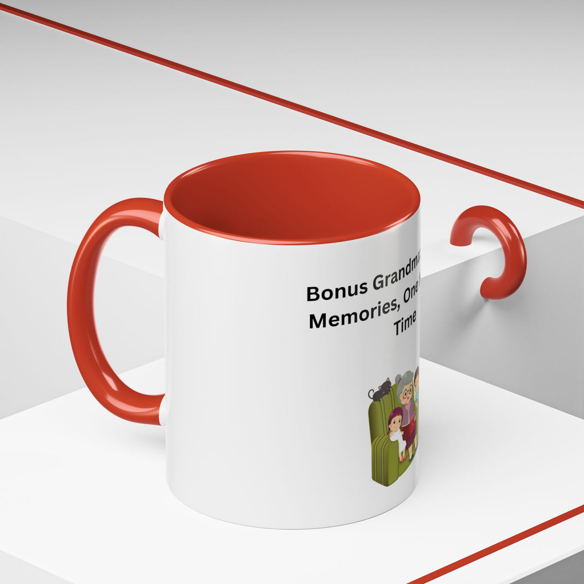 Bonus Grandma Coffee Mug – Foster Grandparent Gift, Foster Care Family Mug (11oz, 15oz)