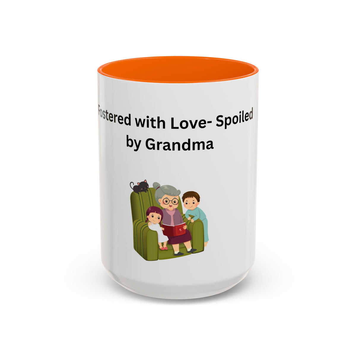 Fostered by Love Grandma Coffee Mug – Foster Grandma Gift, Foster Care Family Mug (11oz, 15oz)