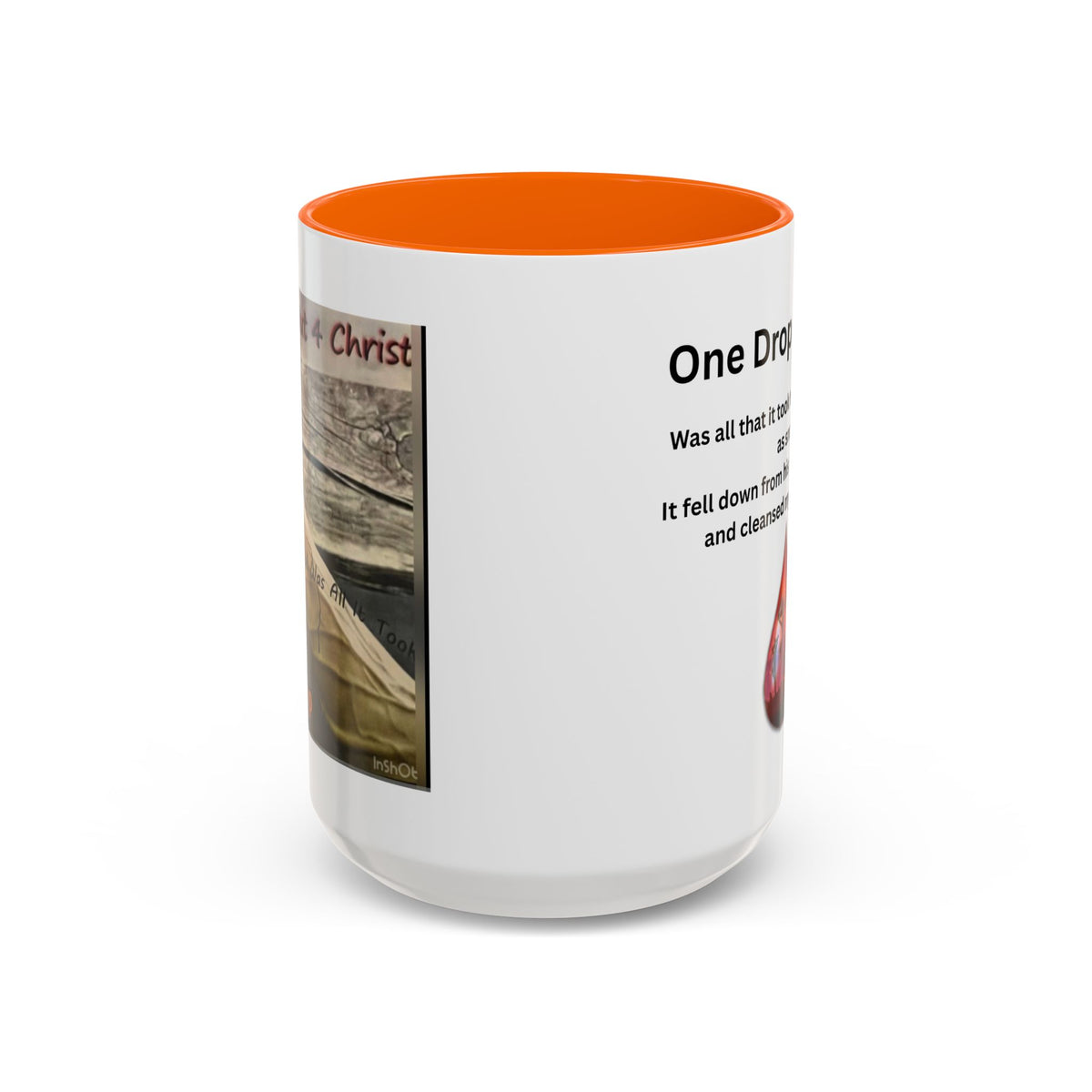 One Drop Accent Coffee Mug (11, 15oz)
