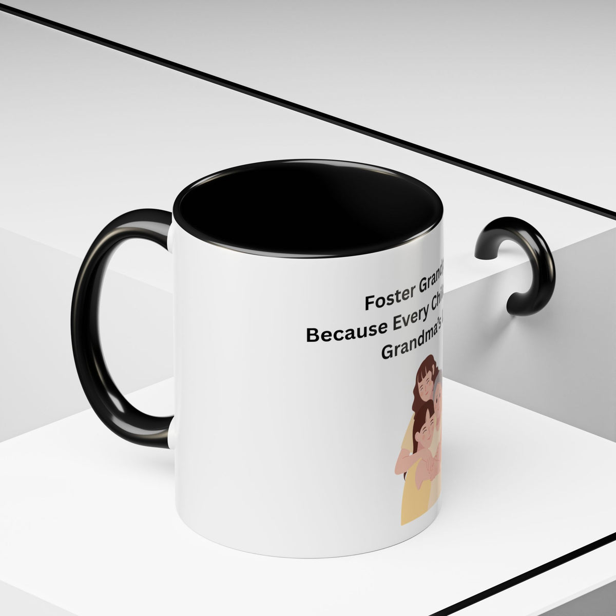 Grandma Coffee Mug – Foster Grandparent Gift, Foster Care Family Mug (11oz, 15oz)