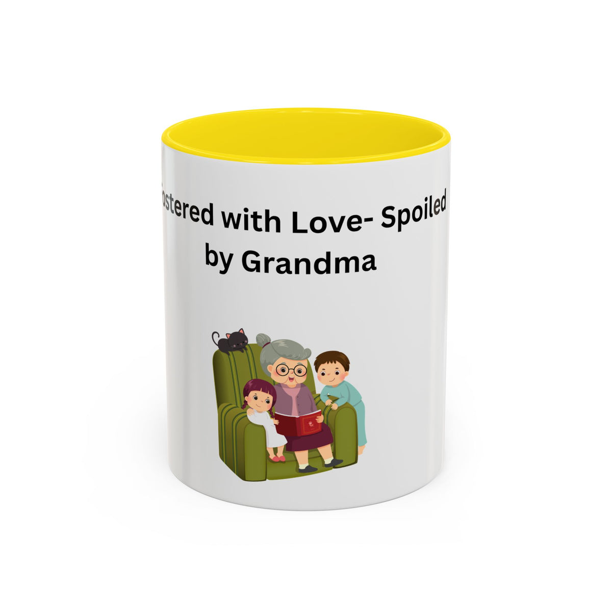 Fostered by Love Grandma Coffee Mug – Foster Grandma Gift, Foster Care Family Mug (11oz, 15oz)
