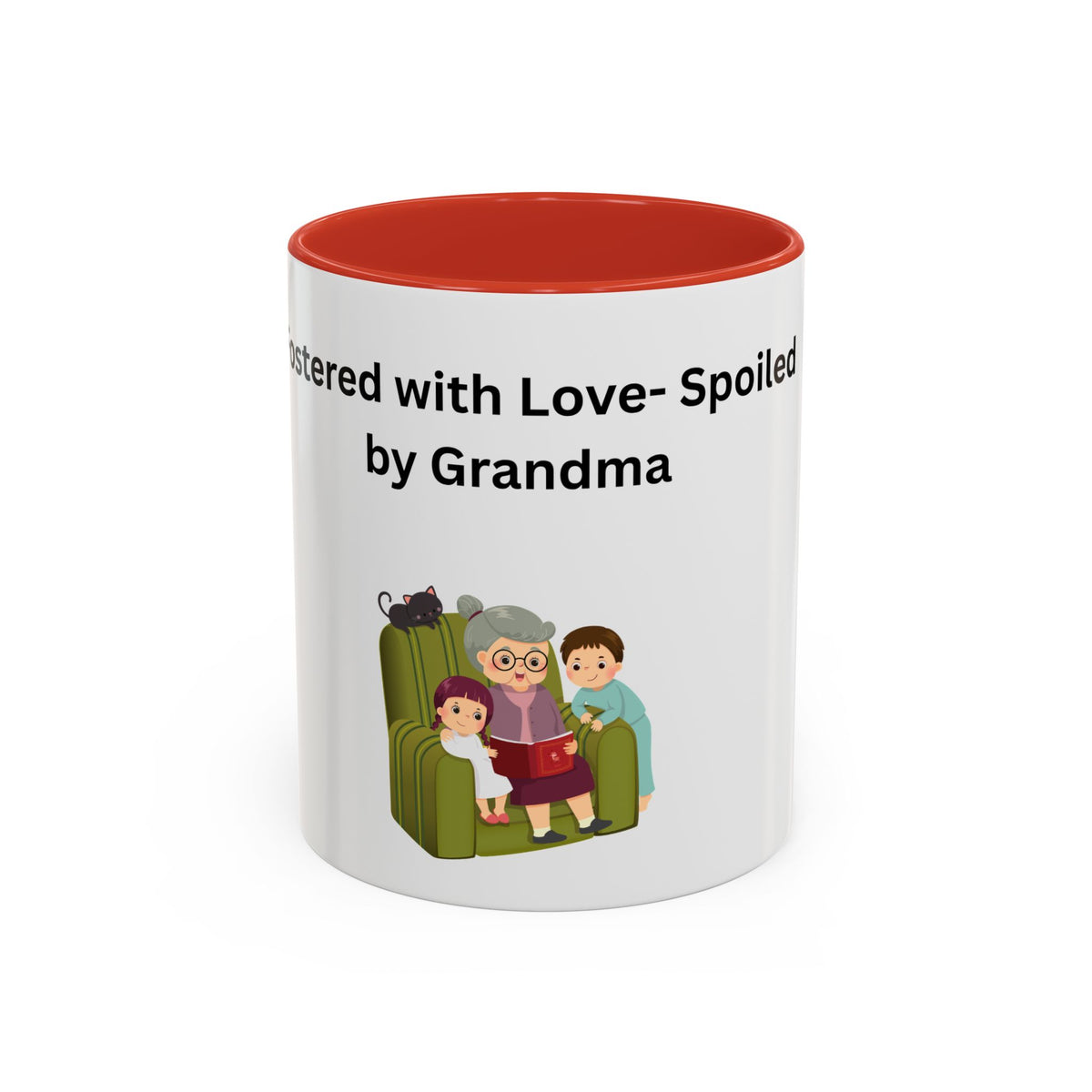 Fostered by Love Grandma Coffee Mug – Foster Grandma Gift, Foster Care Family Mug (11oz, 15oz)