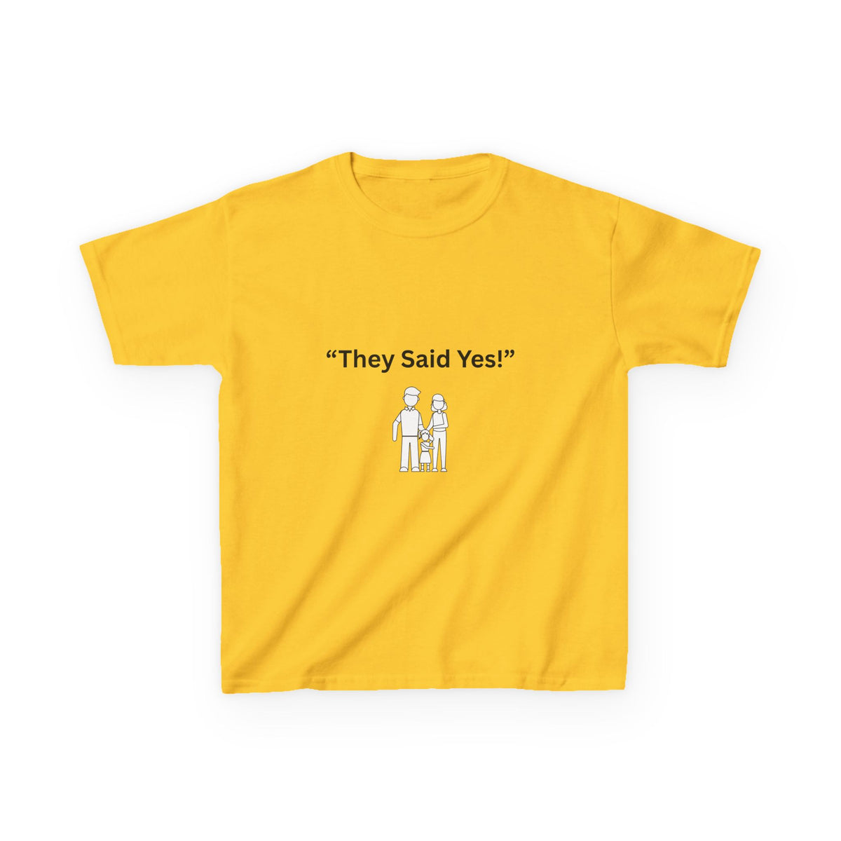 "They Said Yes" Kids Tee