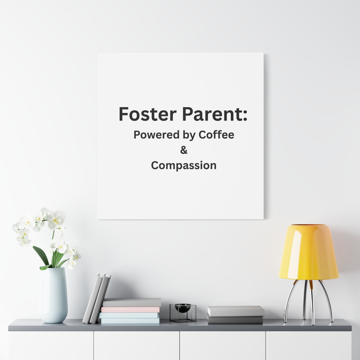 Foster Parents Powered Matte Canvas, Stretched, 1.25"