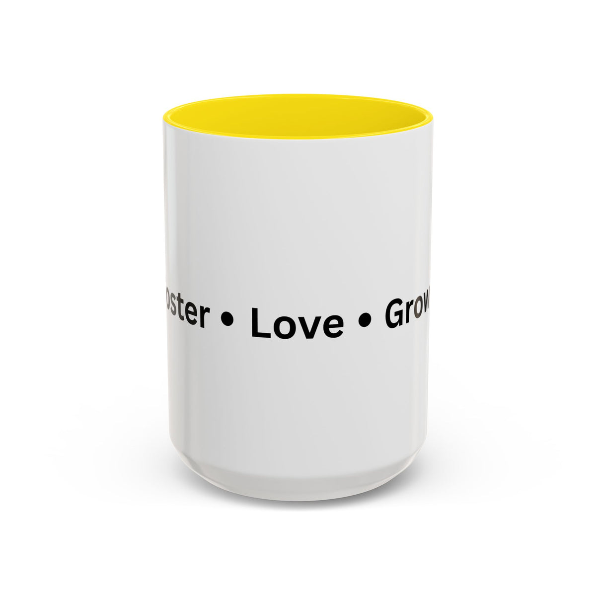 Foster Love Grow Accent Coffee Mug (11, 15oz)