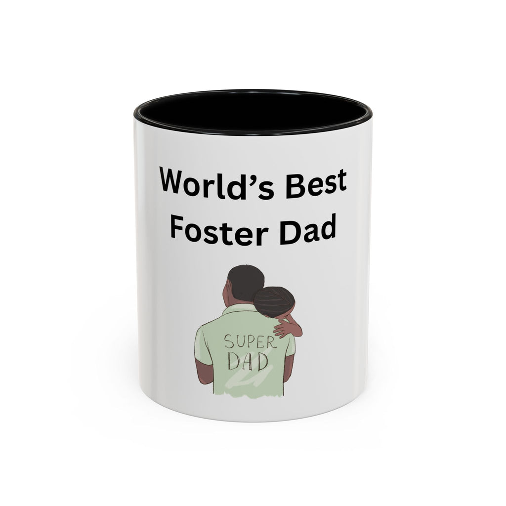 Worlds Best Dad Accent Coffee Mug (11, 15oz)