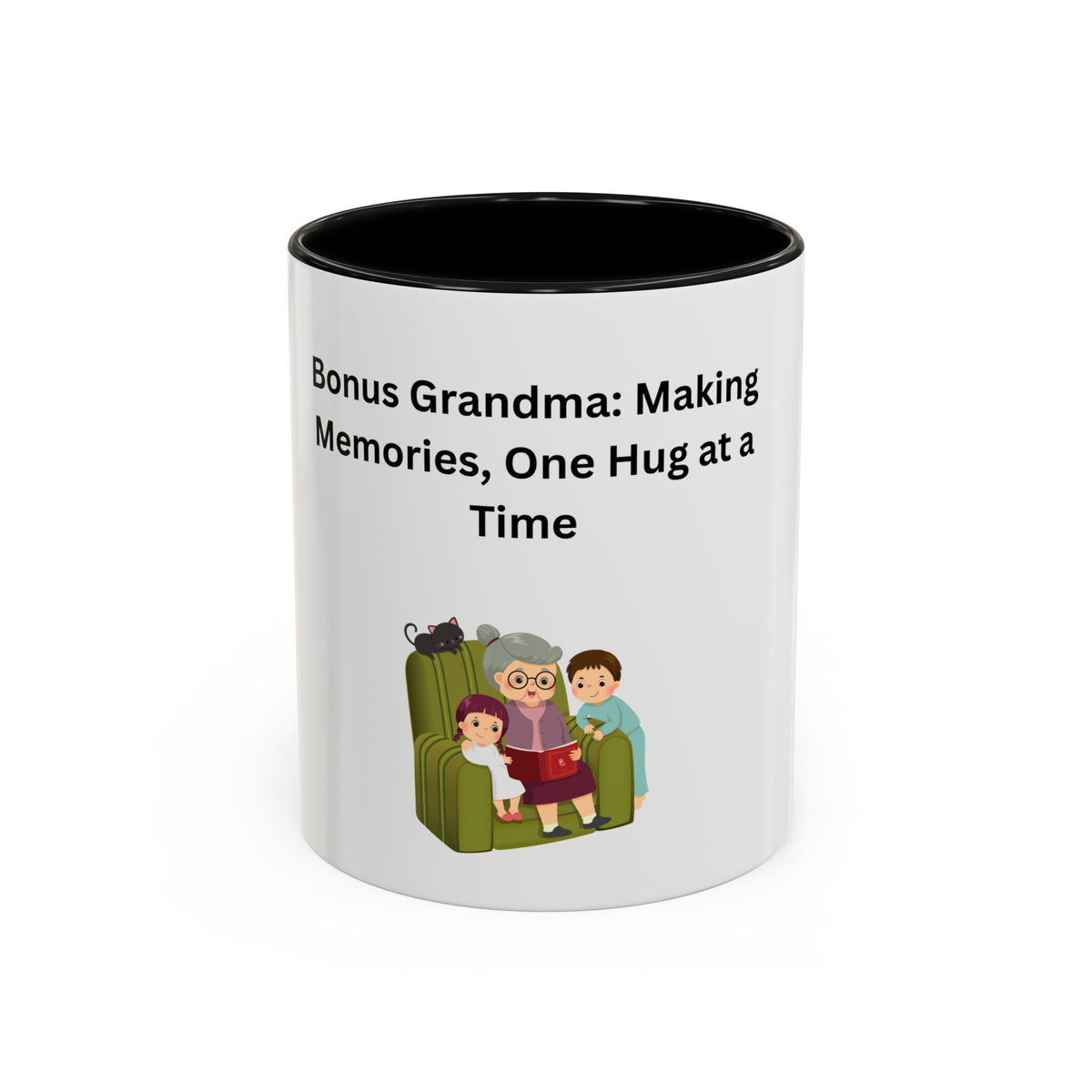 Bonus Grandma Coffee Mug – Foster Grandparent Gift, Foster Care Family Mug (11oz, 15oz)