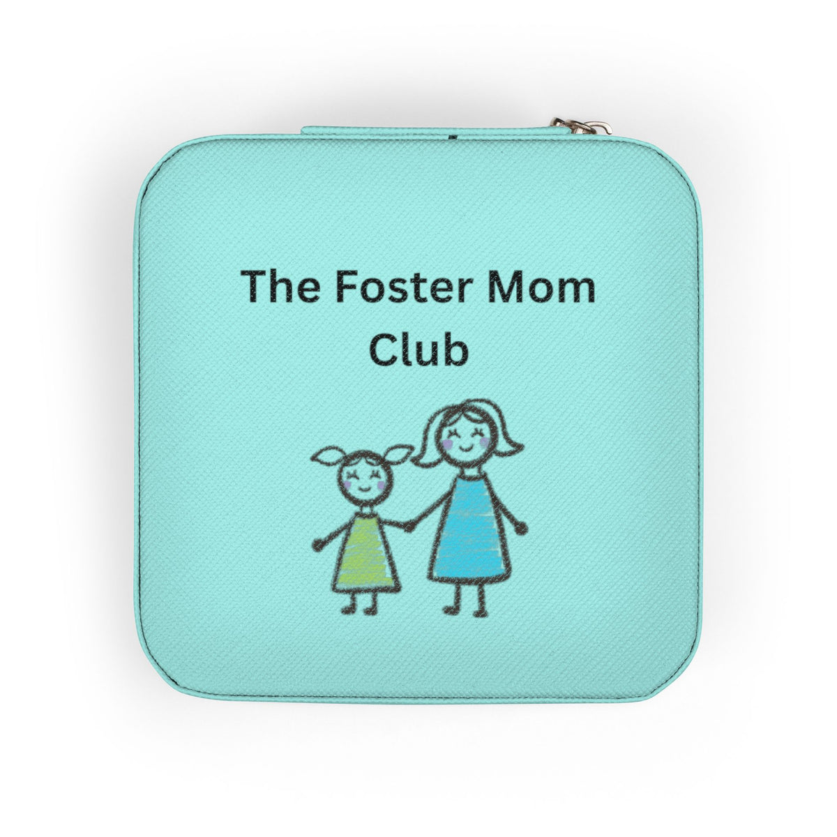 Foster Mom Club Jewelry Travel Case – Foster Mom Gift, Travel Jewelry Organizer