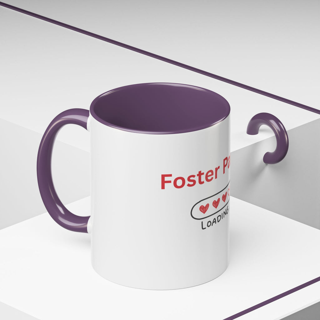 Foster Parent Loading Accent Coffee Mug (11, 15oz)