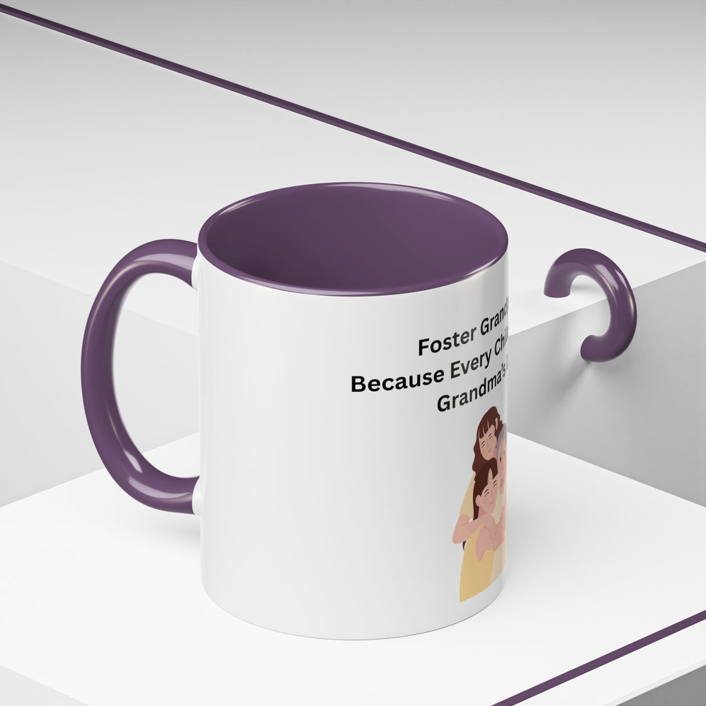 Grandma Coffee Mug – Foster Grandparent Gift, Foster Care Family Mug (11oz, 15oz)