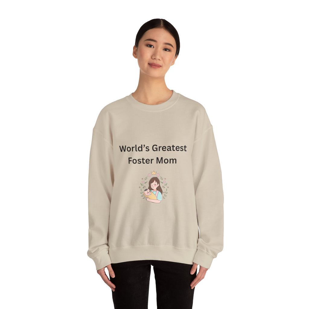 Greatest Foster Mom Sweatshirt