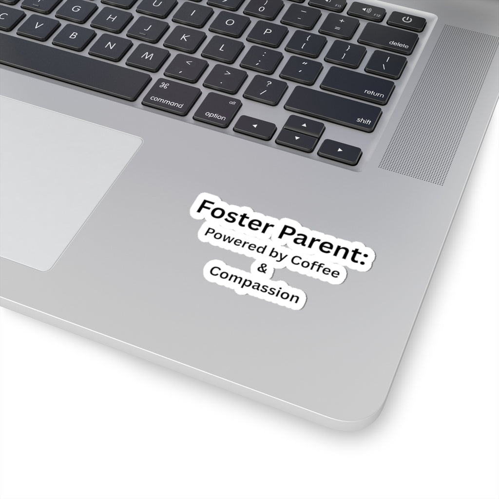 Foster Parent Powered Kiss-Cut Stickers