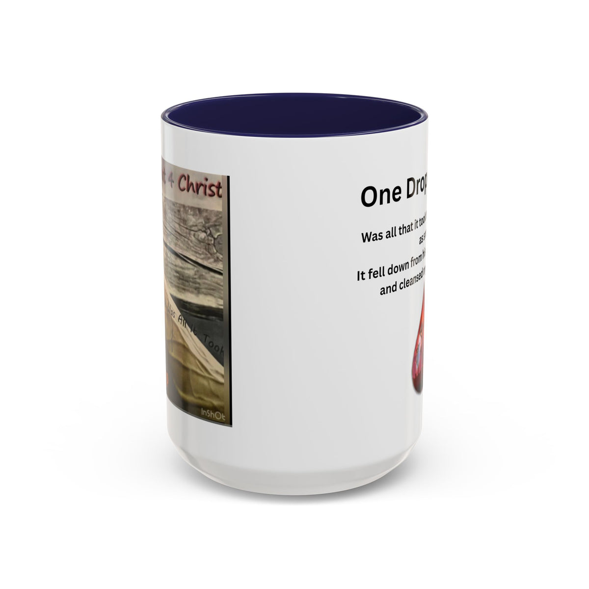 One Drop Accent Coffee Mug (11, 15oz)