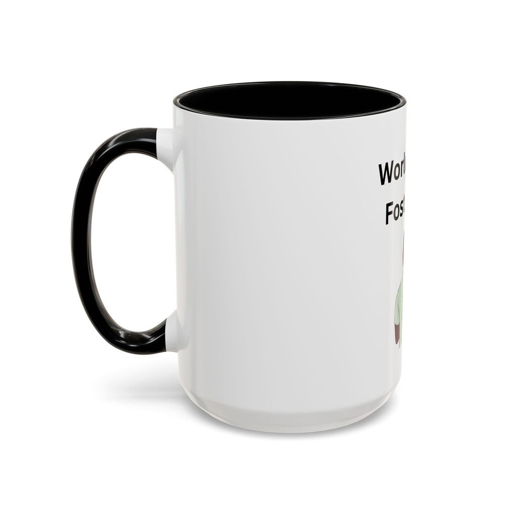 Worlds Best Dad Accent Coffee Mug (11, 15oz)