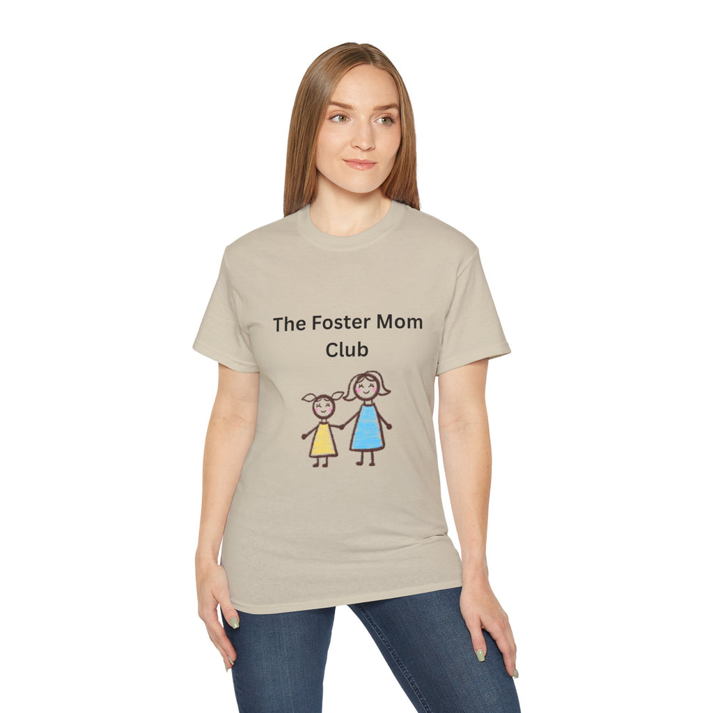 Foster Mom Club T-Shirt – Foster Mom Gift, Foster Care Awareness Tee