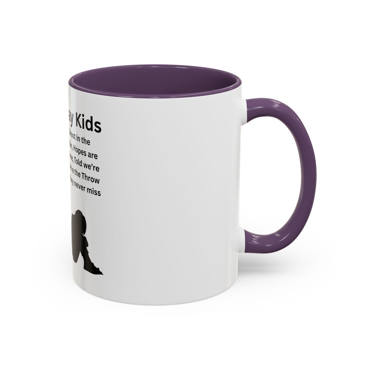 Throw away Kids Coffee Mug (11, 15oz)