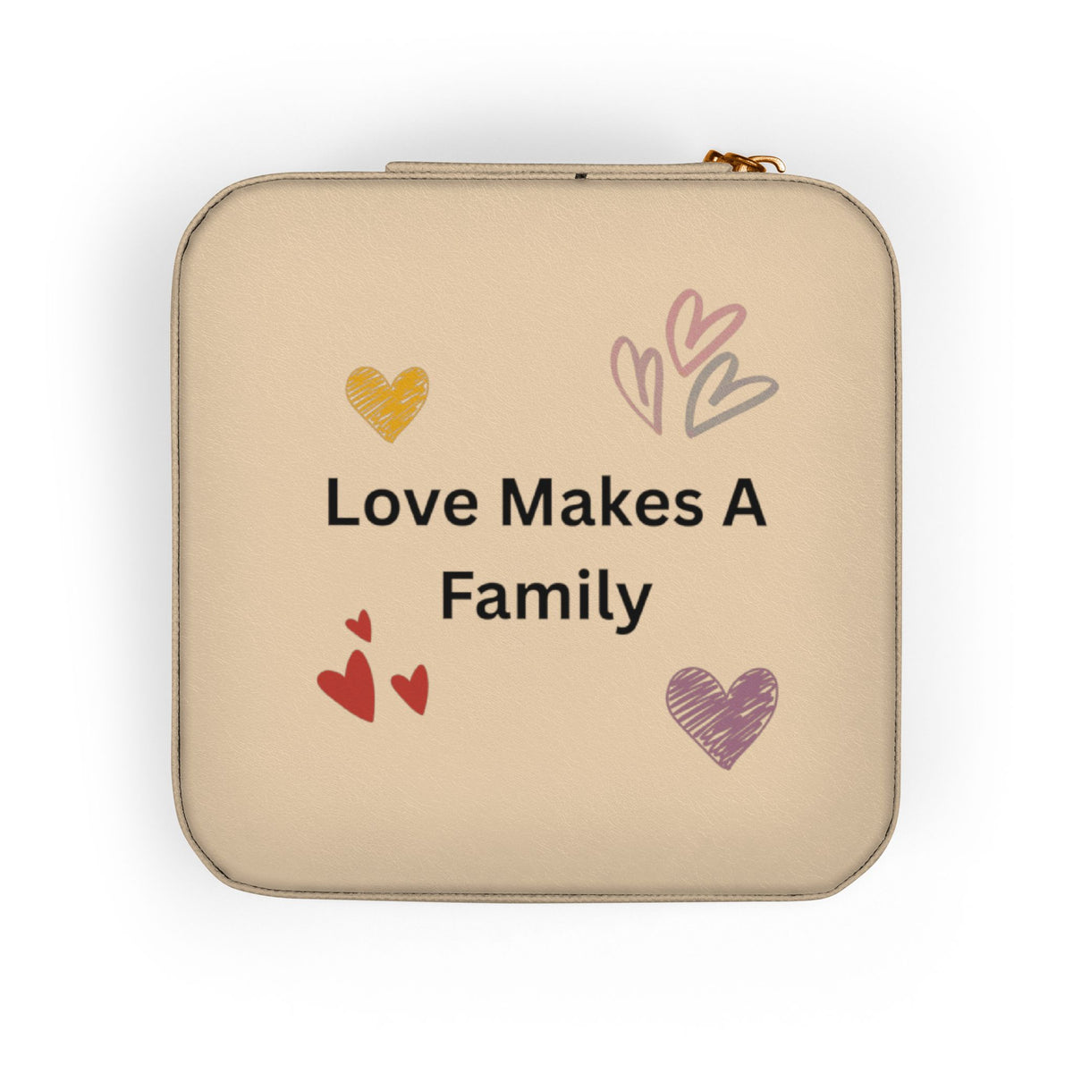 Love Makes  A Family Jewelry Travel Case