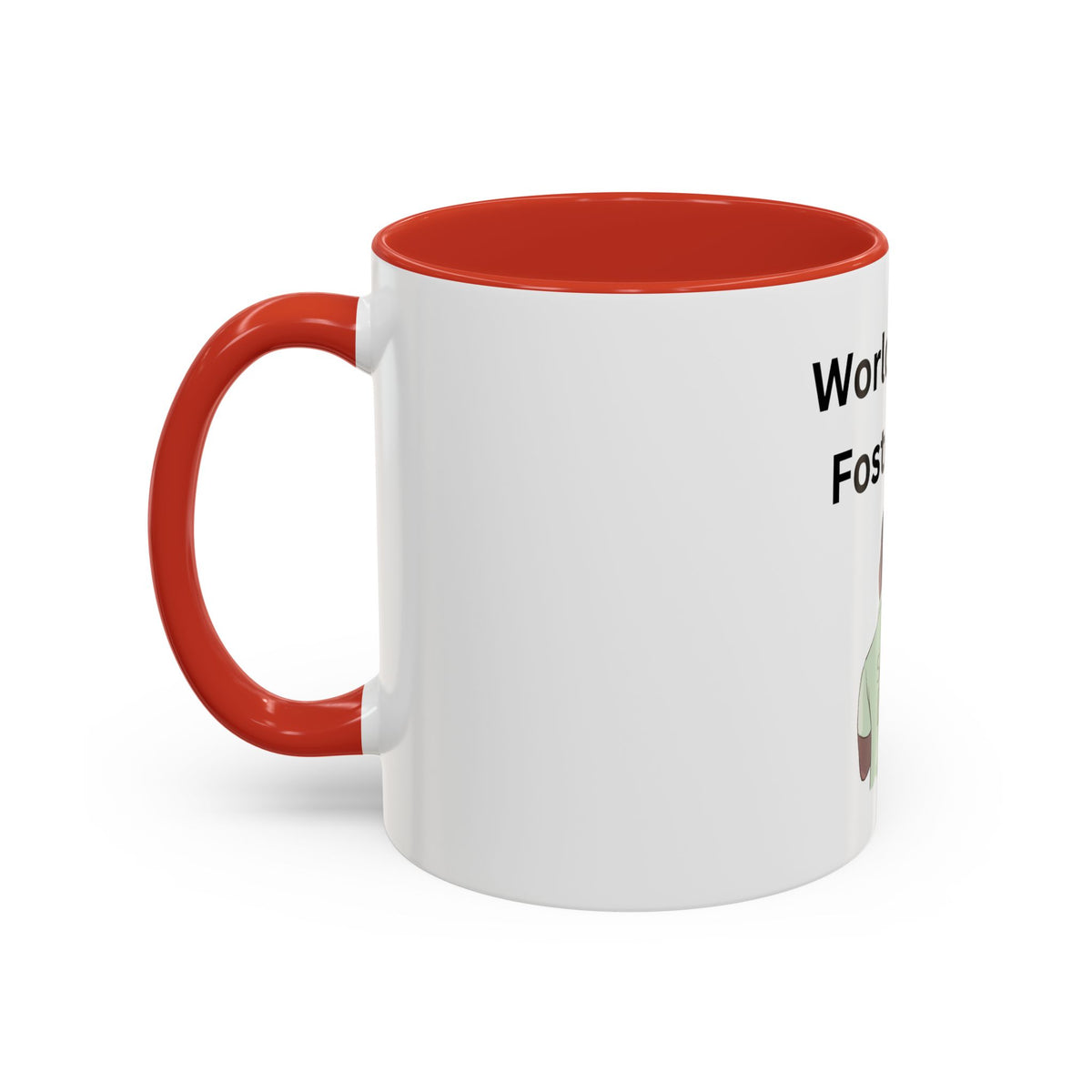 Worlds Best Dad Accent Coffee Mug (11, 15oz)