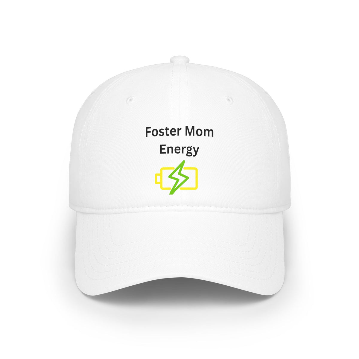 Foster Mom Energy Low Profile Baseball Cap