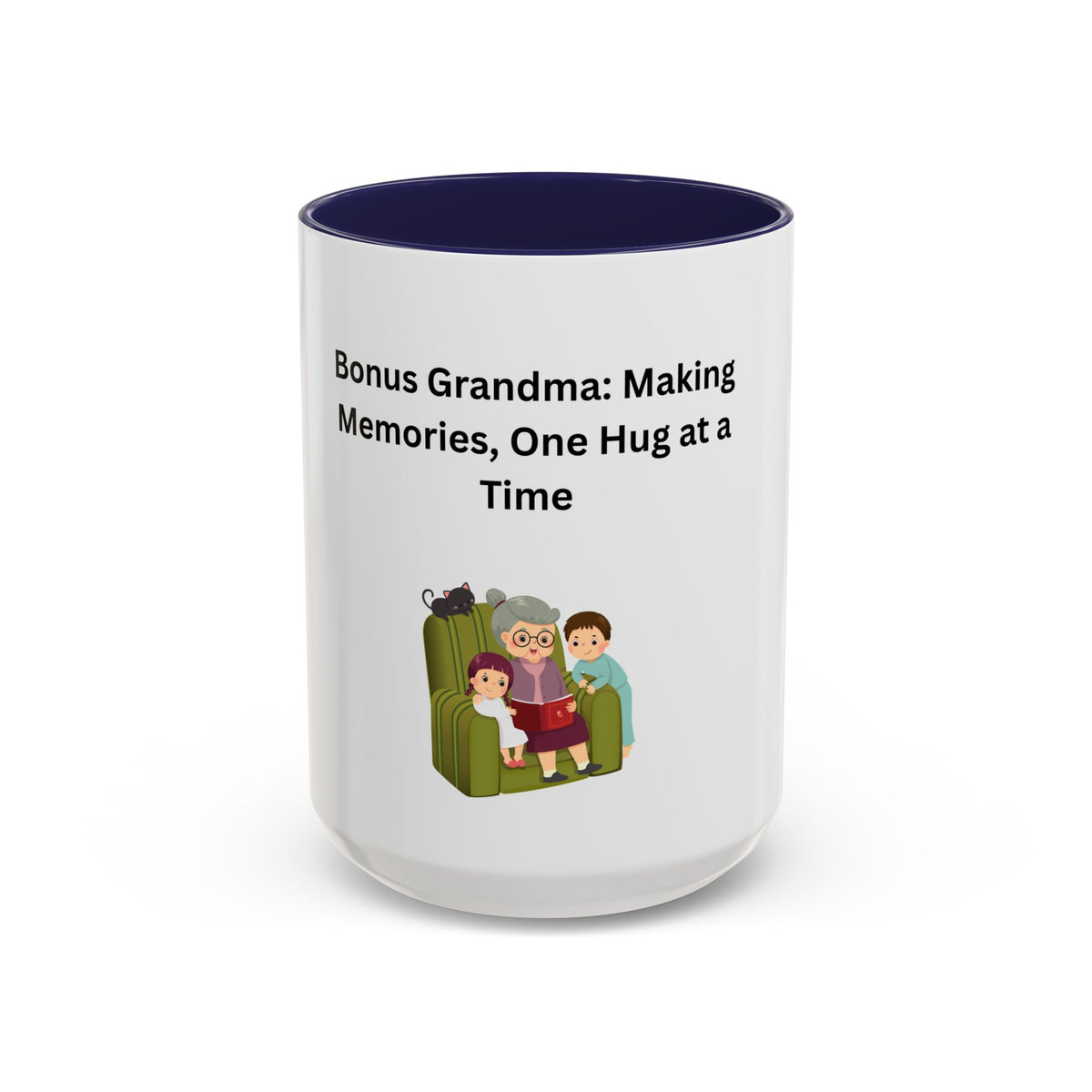 Bonus Grandma Coffee Mug – Foster Grandparent Gift, Foster Care Family Mug (11oz, 15oz)