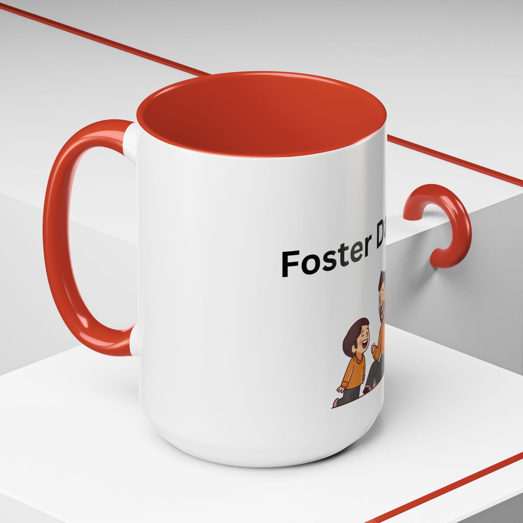 Foster Dad Era Accent Coffee Mug (11, 15oz)