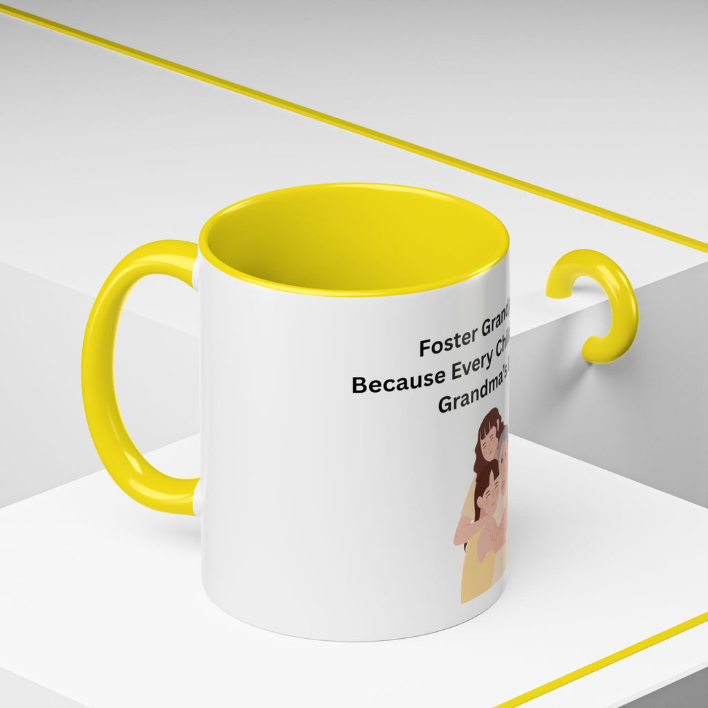 Grandma Coffee Mug – Foster Grandparent Gift, Foster Care Family Mug (11oz, 15oz)