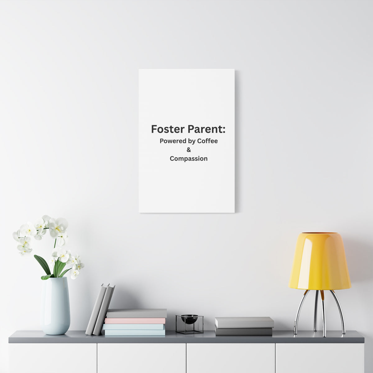 Foster Parents Powered Matte Canvas, Stretched, 1.25"