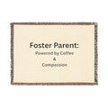 Foster Parent Powered Woven Blanket