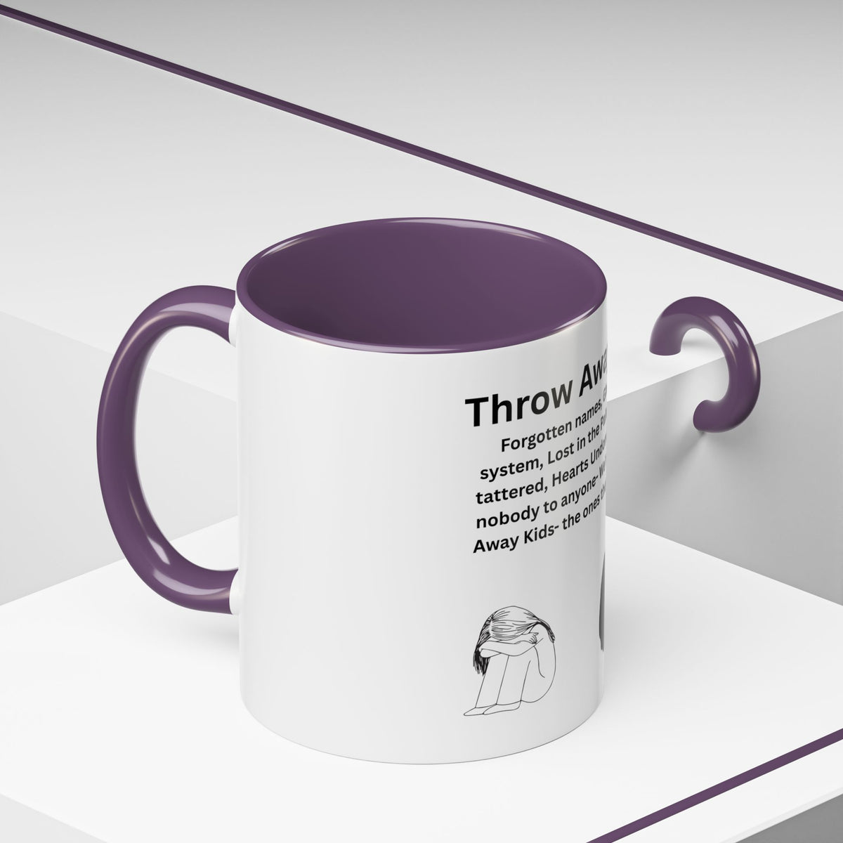 Throw away Kids Coffee Mug (11, 15oz)