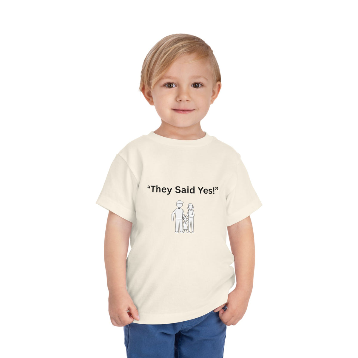 They Said Yes Toddler Tee