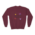 Love Makes A Family Youth Sweatshirt