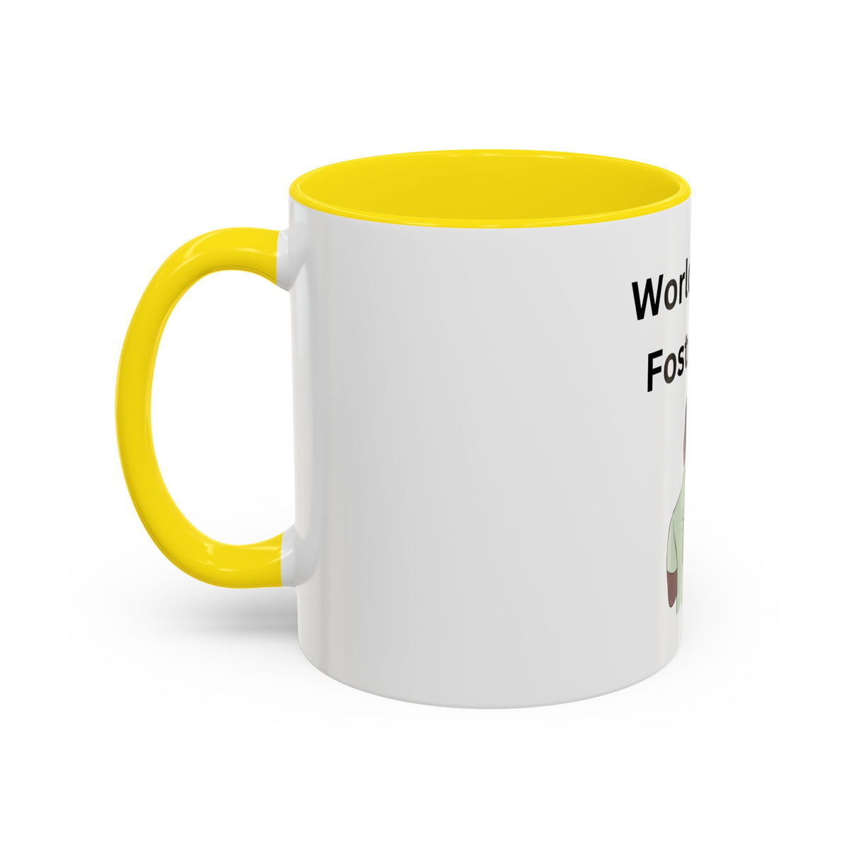 Worlds Best Dad Accent Coffee Mug (11, 15oz)