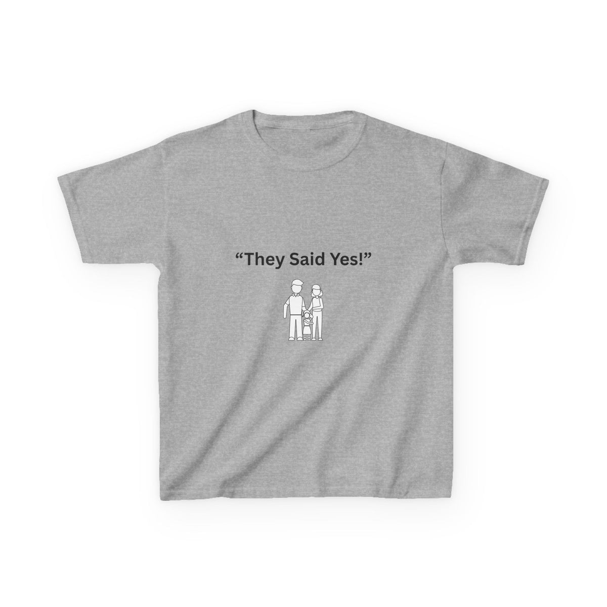 "They Said Yes" Kids Tee