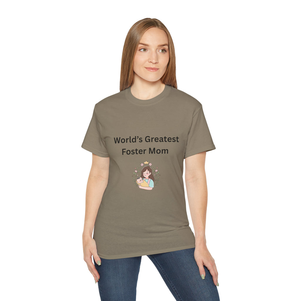 World's Greatest Foster Mom Unisex Tee