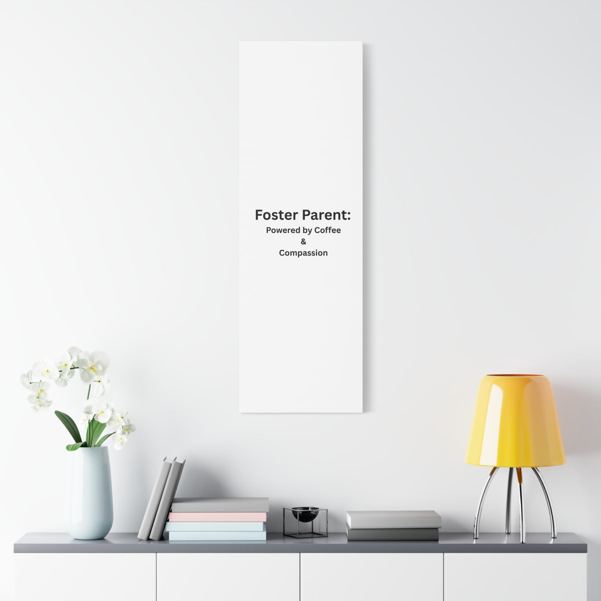 Foster Parents Powered Matte Canvas, Stretched, 1.25"