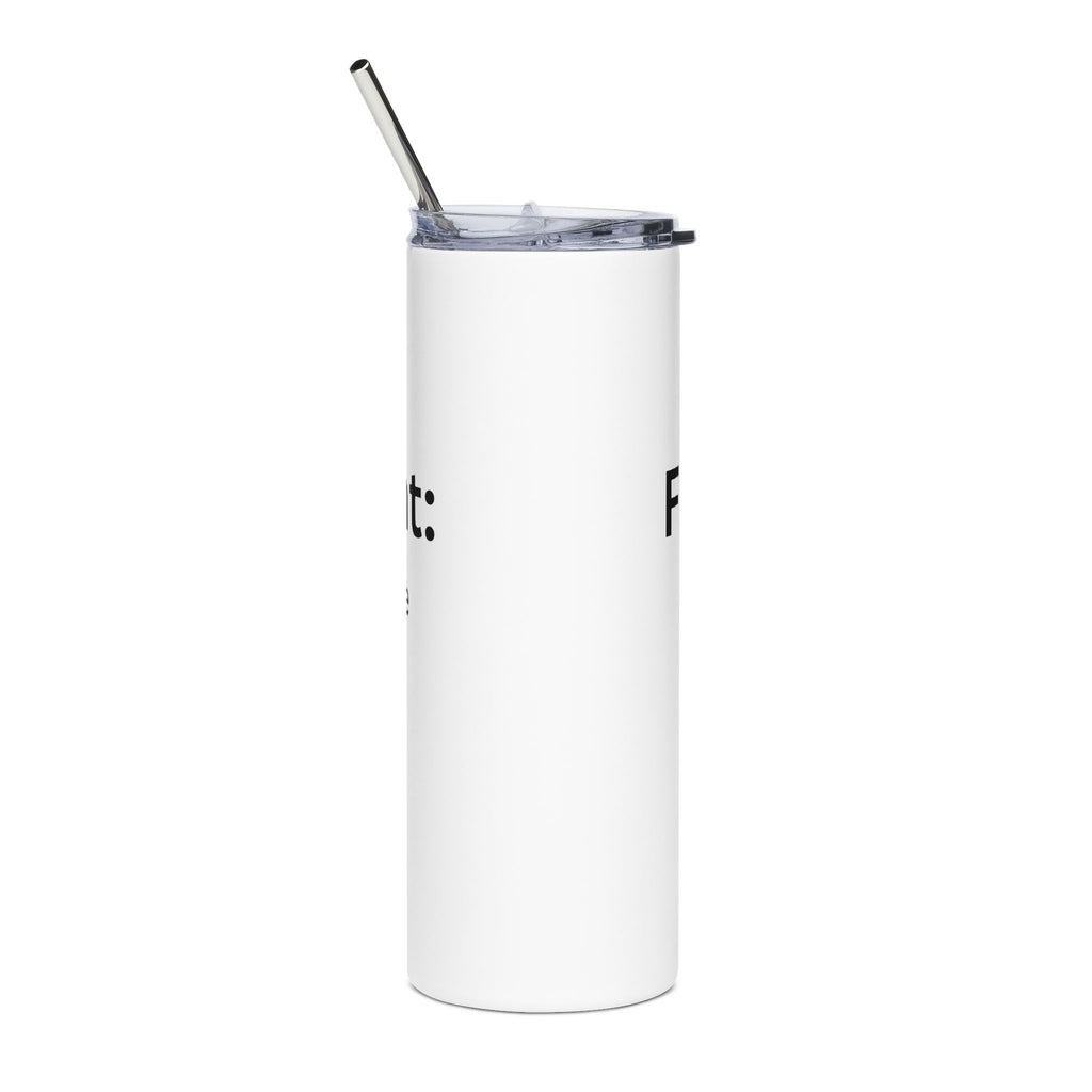 Foster Parent Powered Stainless Steel Tumbler, 20oz